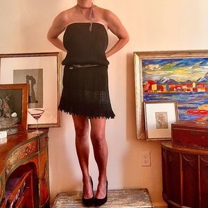 Pleats Please by Issey Miyake Japan- Blk Skirt/Dress- excellent condition.